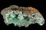 Blue-Green Smithsonite Crystal Aggregation - Utah #109770-1